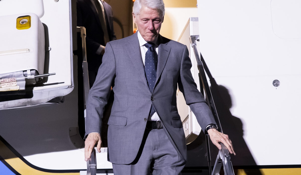 Bill Cliton wayoboye USA yageze i Kigali