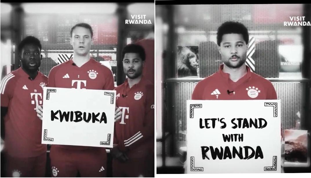 Ikipe ya Bayern Munchen yifatanyije n’Abanyarwanda mu Kwibuka 30