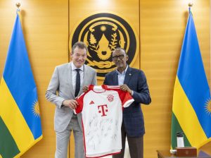 Perezida Kagame yasabye Bayern Munich kugira ishyaka imbere ya Real Madrid