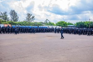 Abapolisi 460 bitegura kujya mu butumwa bw’amahoro bahawe impanuro