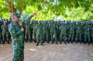 Maj. Gen. Nyakarundi yashyikirije Ingabo z’u Rwanda muri UNMISS ubutumwa bwa Perezida Kagame 