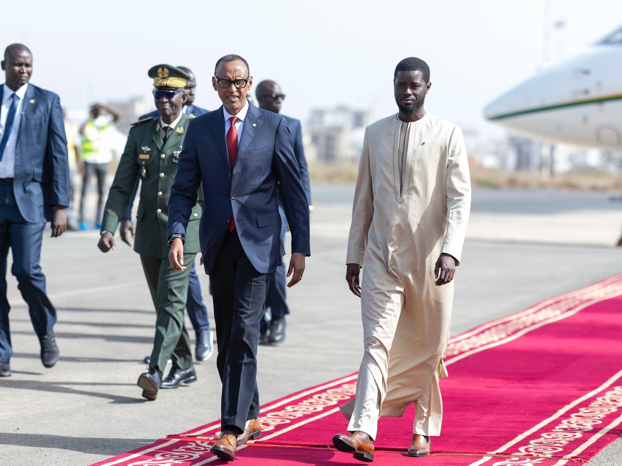 Perezida Kagame yageze i Dakar muri Senegal