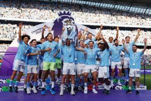Manchester City yegukanye Shampiyona y’u Bwongereza ya kane yikurikiranya&nbsp;
