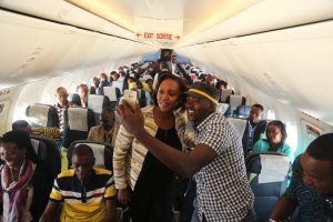 Abagenda na RwandAir bikubye hafi 2 mu myaka 7