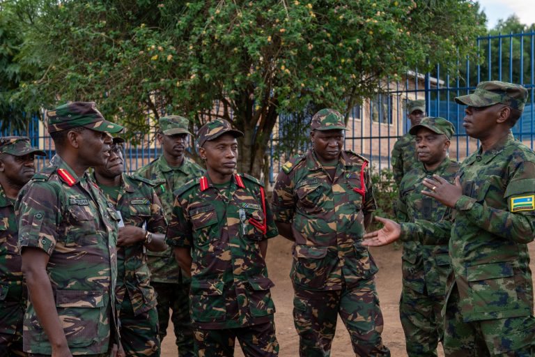 Itsinda ry’Ingabo za Tanzania ryasuye u Rwanda