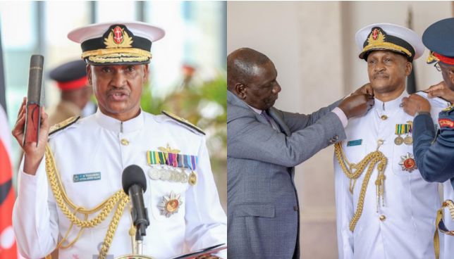 Perezida Ruto yashyizeho Umugaba Mukuru w’ingabo