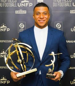 Kylian Mbappé yatowe nk’Umukinnyi mwiza wa Ligue 1