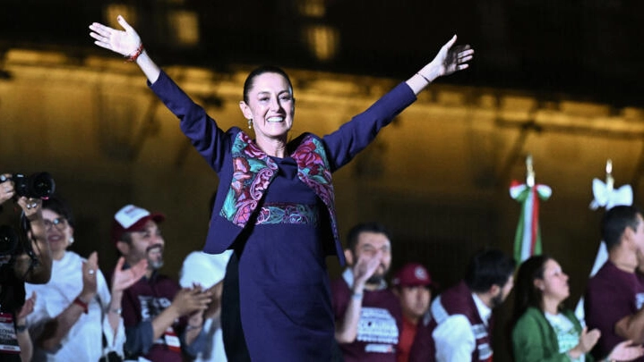 Mexico: Claudia Sheinbaum yabaye Perezida wa mbere w’umugore