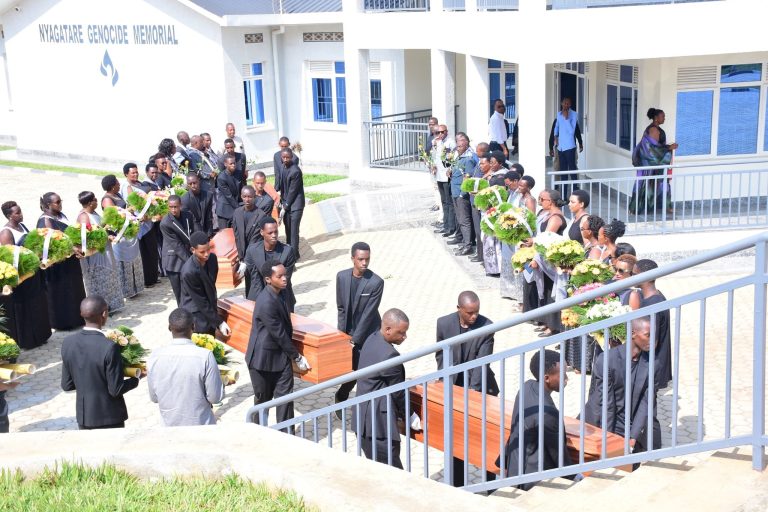 Nyagatare: Hashyinguwe mu cyubahiro imibiri 6 y’Abatutsi bishwe muri Jenoside