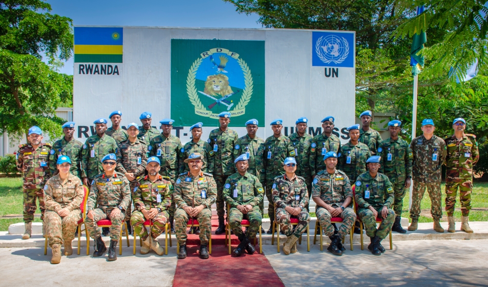 Umuyobozi wa UNMISS yasuye Ingabo z’u Rwanda i Juba
