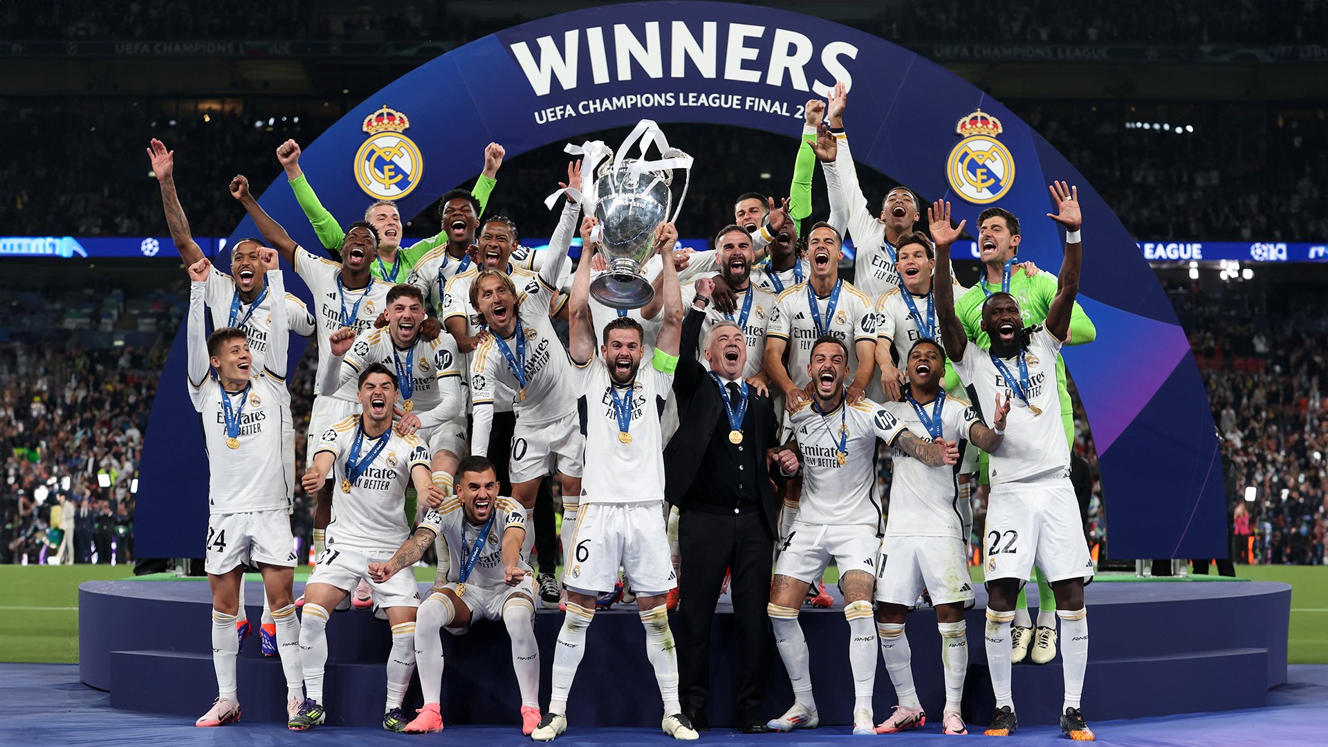 Real Madrid yegukanye igikombe cya 15 cya UEFA Champions League