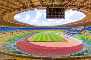 Imirimo yo kuvugurura Stade Amahoro iragana ku musozo (Amafoto)
