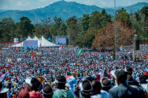 MINALOC yihanganishije umuryango wabuze uwabo hasozwa ibirori byo kwiyamamaza