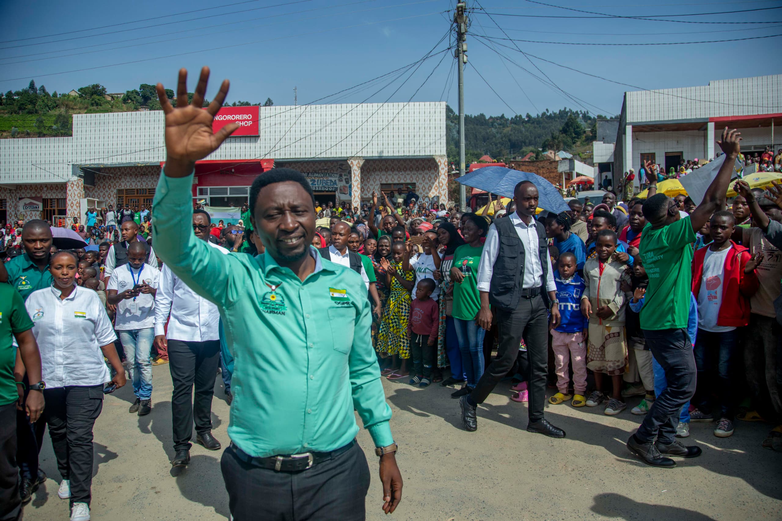 Ngororero: Ishyaka Green Party ryakiranywe urugwiro mu bikorwa byo gushaka amajwi (Amafoto)