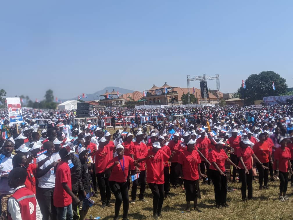 Huye: Abarundi bishimiye kwakira Umukandida Paul Kagame