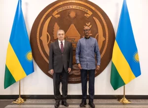 Perezida Kagame yakiriye Amb.Chalyan w’u Burusiya ucyuye igihe