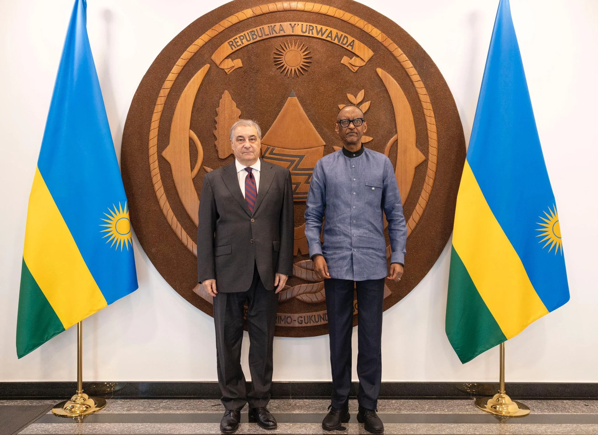 Perezida Kagame yakiriye Amb.Chalyan w’u Burusiya ucyuye igihe