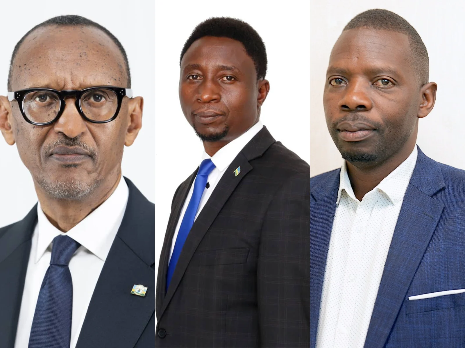 Paul Kagame, Habineza Frank na Mpayimana Philippe bemejwe  nk’Abakandida Perezida