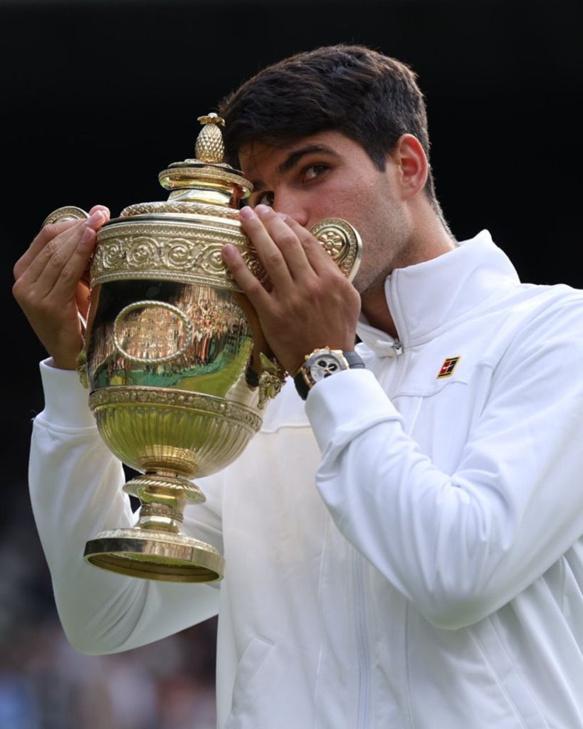 Tennis: Carlos Alcaraz yegukanye Wimbledon ya kabiri yikurikiranya&nbsp;