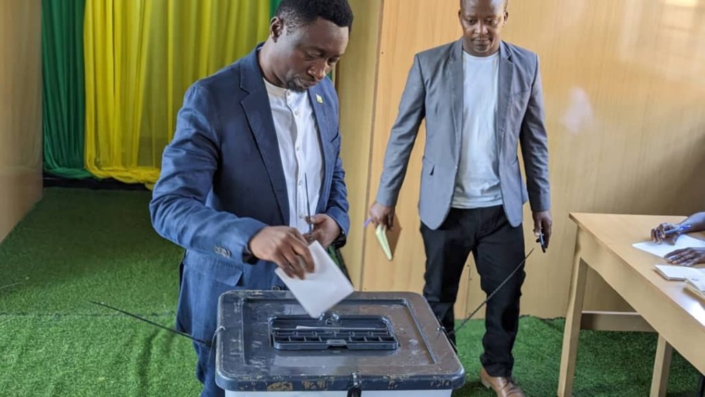 Dr. Frank Habineza yizeye gutsinda amatora n’amajwi 55%