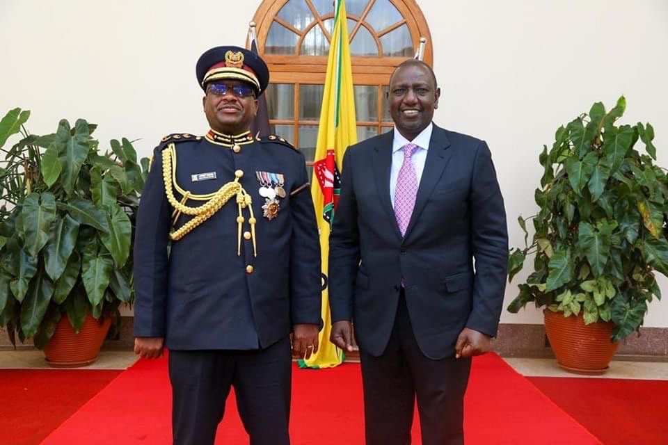 Umuyobozi Mukuru wa Polisi ya Kenya yeguye 