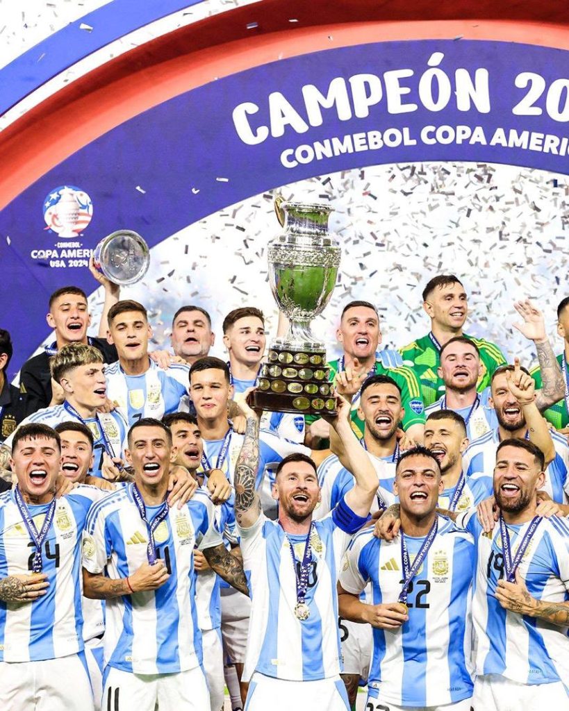 Argentine yegukanye Copa América ya 16&nbsp;