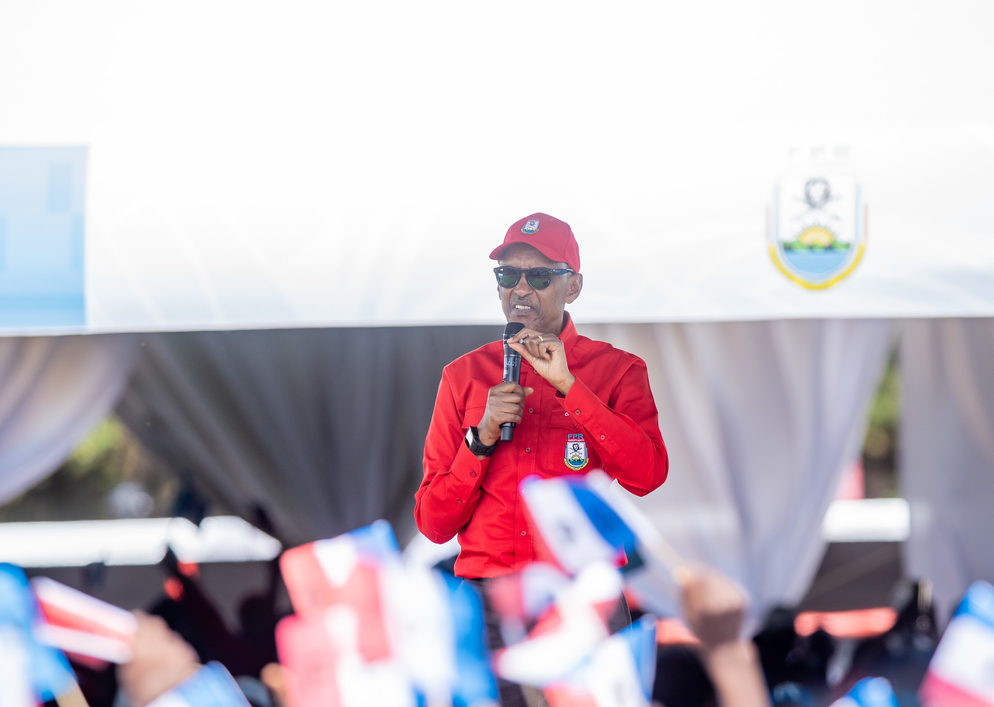 Umukandida Kagame yagaragaje ko kuvugwa nabi ntawe byica (Amafoto)