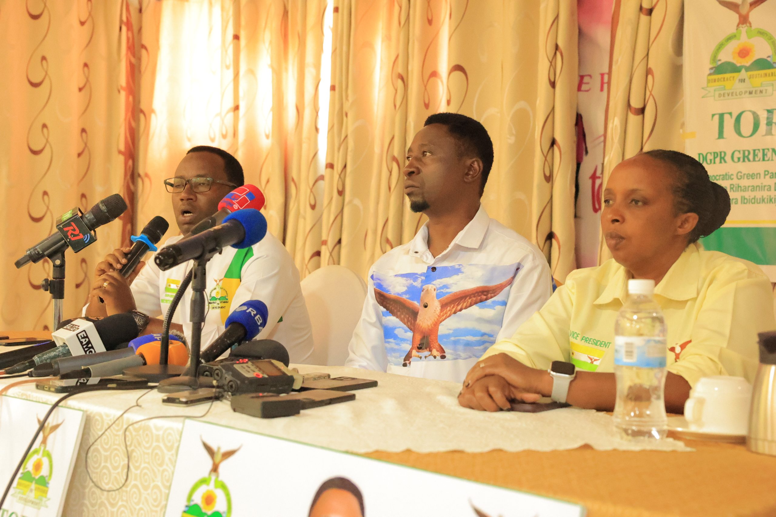 Ishyaka Green Party ryavuze ko ibikorwa byo kwiyamamaza bigenda neza