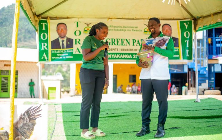 Green Party yasezeranyije abaturage ba Gakenke kuzateza imbere umuturage