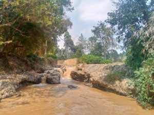 Rubavu: Urukuta rwubatswe kuri Sebeya rwarinze abaturage kurara bashikagurika