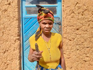 Nyirahabineza ufite ubumuga bwo kutabona ashima Imiyoborere myiza ibitaho