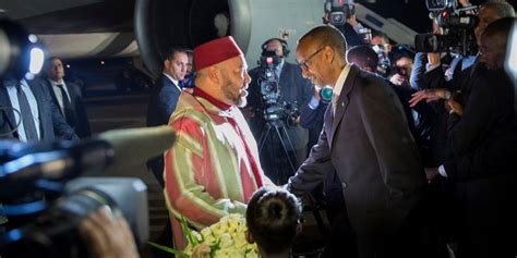 Umwami Mohammed VI yifatanyije na Perezida Kagame kwishimira intsinzi