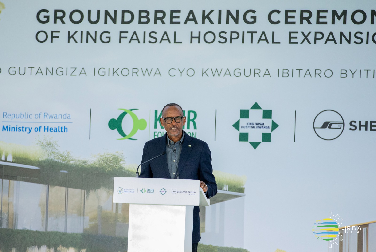 Perezida Kagame yijeje gukemura ibibazo mu Bitaro Byitiriwe Umwami Faisal