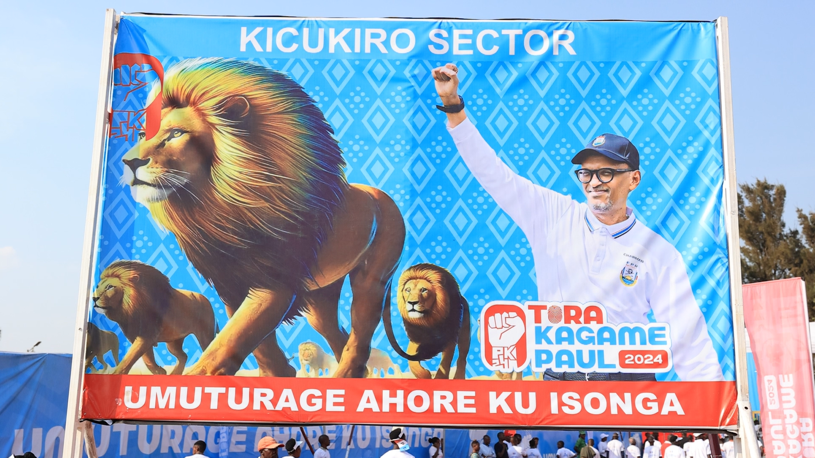 Kicukiro: Barahiye ko nta wundi bashaka atari Kagame (Amafoto & Video)