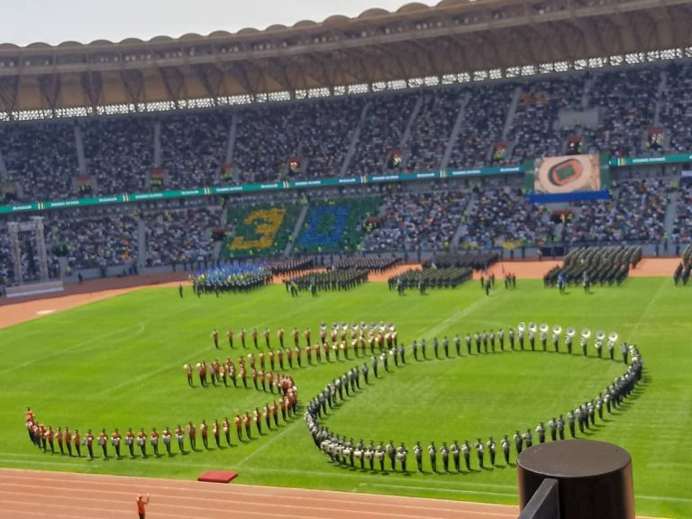 Perezida Kagame yifatanyije n’Abanyarwanda mu Kwibohora 30