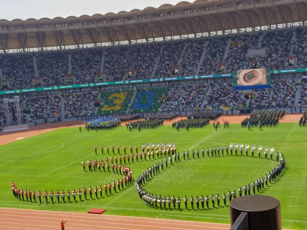 Perezida Kagame yifatanyije n’Abanyarwanda mu Kwibohora 30