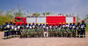 Abofisiye 20 muri RDF basoje amasomo ku kurwanya inkongi y’umuriro