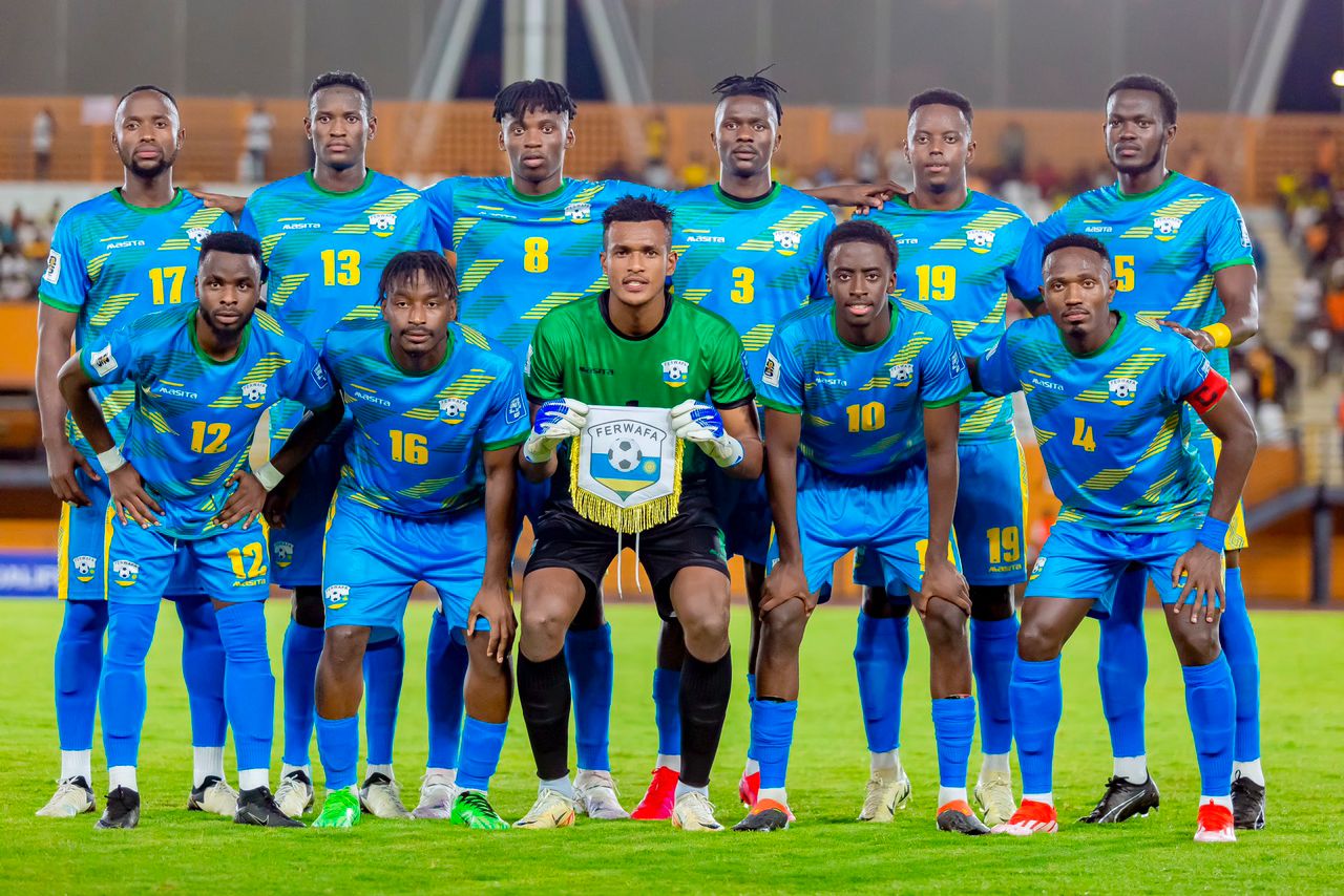 U Rwanda rwagumye ku mwanya rwariho ku rutonde rwa FIFA