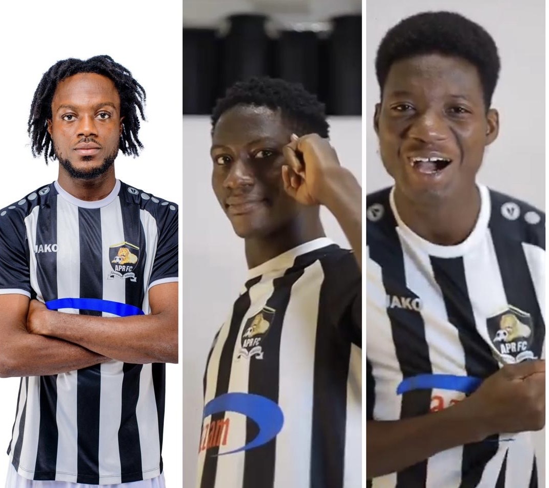 APR FC yerekanye abakinnyi bashya batatu yasinyishije 