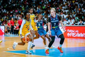 Basketball: U Rwanda rwatsinzwe na Great Britain zombi zkomeza muri 1/2