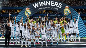 Real Madrid yegukanye UEFA Super Cup&nbsp;