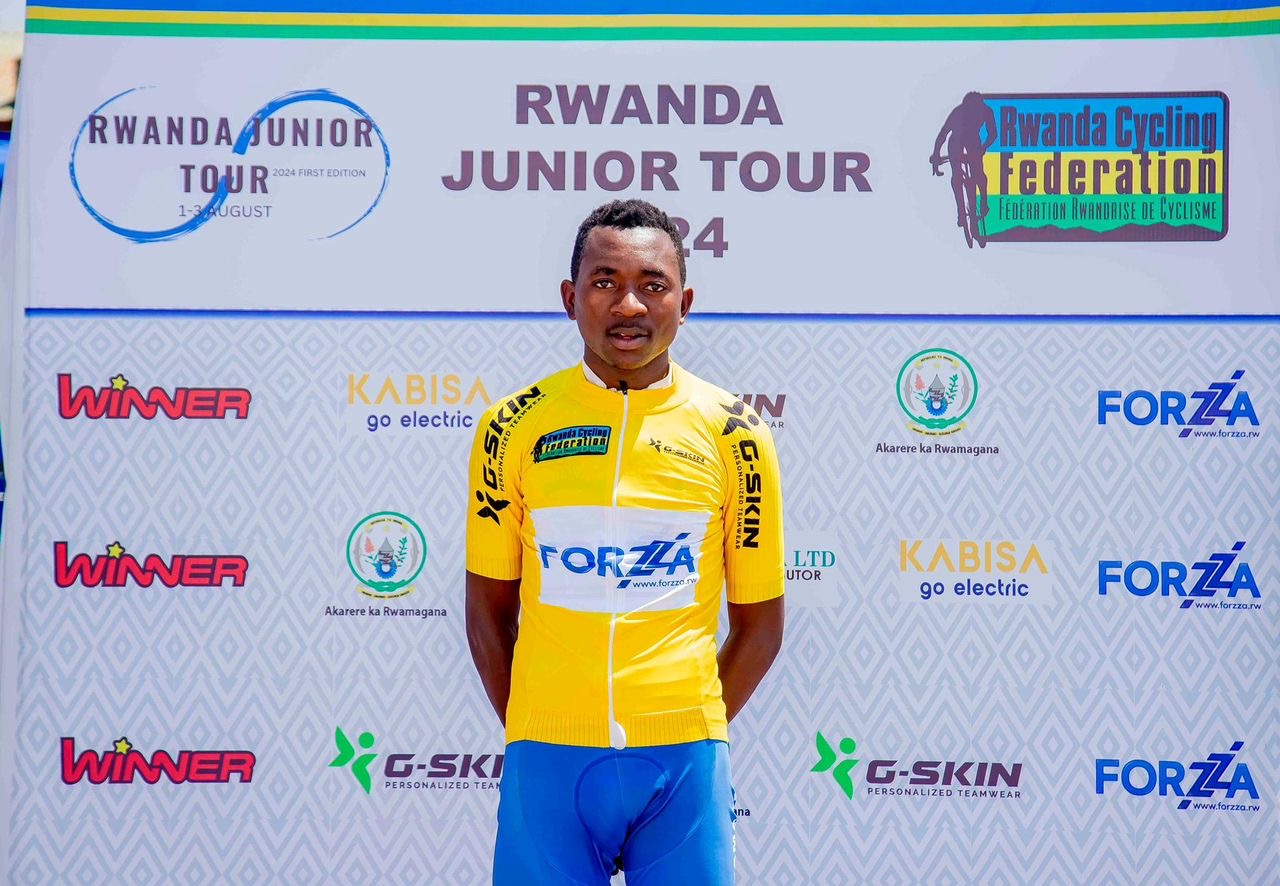 Ufitimana Shadrack yegukanye Agace ka kabiri ka Rwanda Junior Tour 2024 