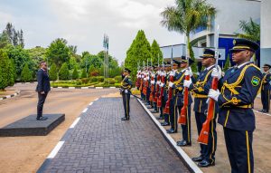 CG Namuhoranye yakiriye Umuyobozi wa Polisi ya Liberia