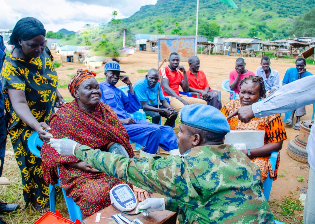 Ingabo z’u Rwanda zavuye abaturage muri Sudani y’Epfo&nbsp;