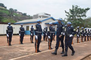 MINUSCA yashimye umuhate n’ubwitange by’abapolisi b’u Rwanda&nbsp;