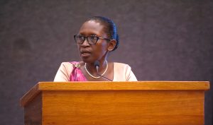 Kazarwa Gertrude yatorewe kuba Perezida w’Umutwe w’Abadepite