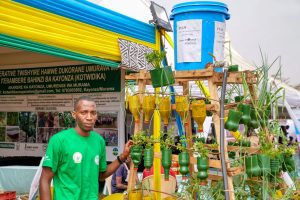Kayonza: Urubyiruko rwakoze akarima k’igikoni kimukanwa kitezweho kwihaza ku mboga