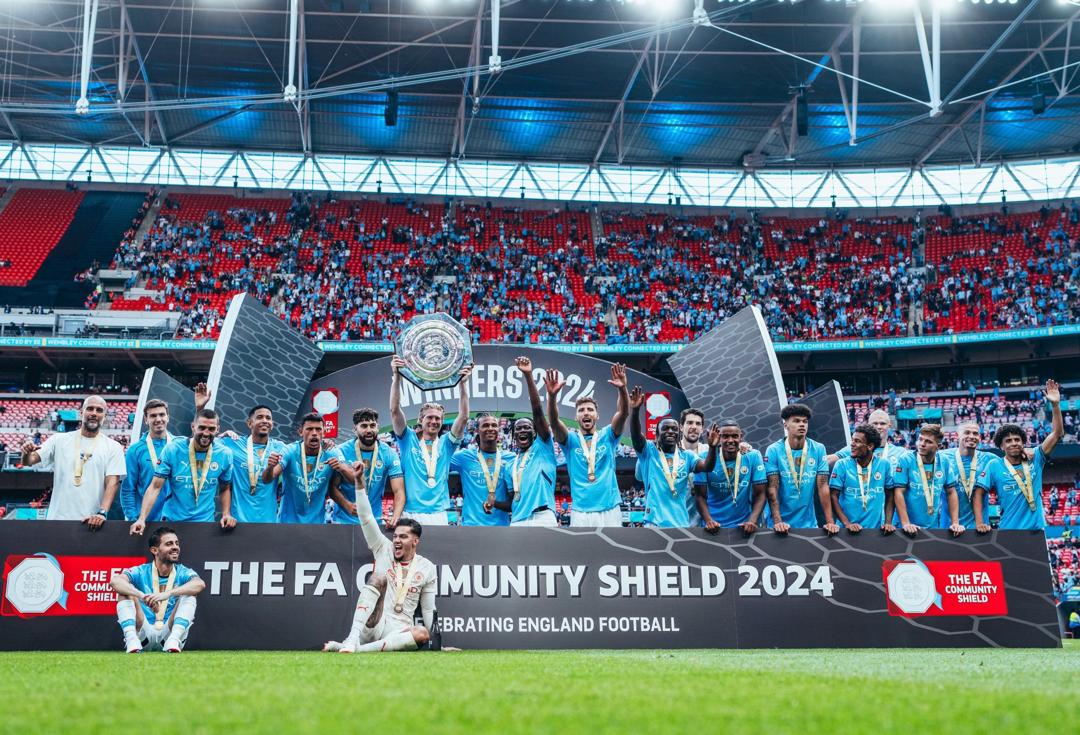 Manchester City yegukanye igikombe cya Community Shield itsinze