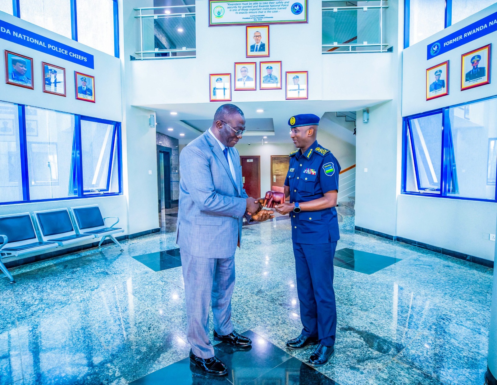 CG Namuhoranye yakiriye Minisitiri w’Umutekano wa Sierra Leone