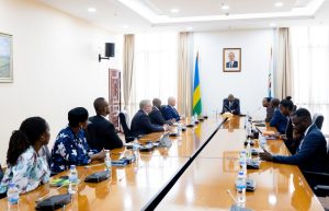 Dr Ngirente yaganiriye n’Umuyobozi w’AgDF